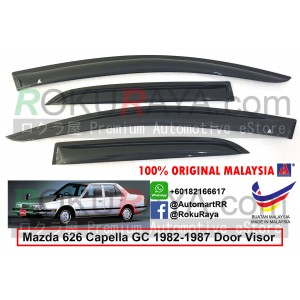 Mazda 626 Capella GC (3rd Gen) 1982-1987  AG Door Visor Air Press Wind Deflector (Small 7cm Width)
